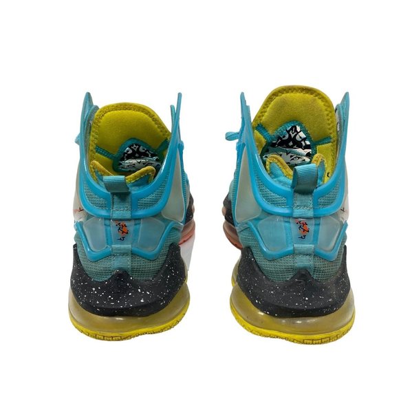 GUC Nike Lebron  XIX‎  Size 11.5 Polarized Blue/Crimson Bliss DC9338-400 - Picture 5 of 9